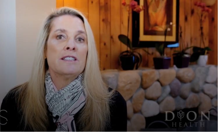Patient sharing her experience with Dr. Amin Samadian, best dentist in San Francisco