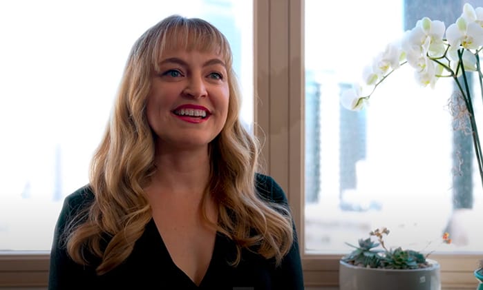 Patient describing their experience with Dr. Samadian, cosmetic dentist in San Francisco